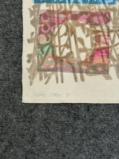 Ruth Leaf Signed Woodblock Print "Towers Series B"