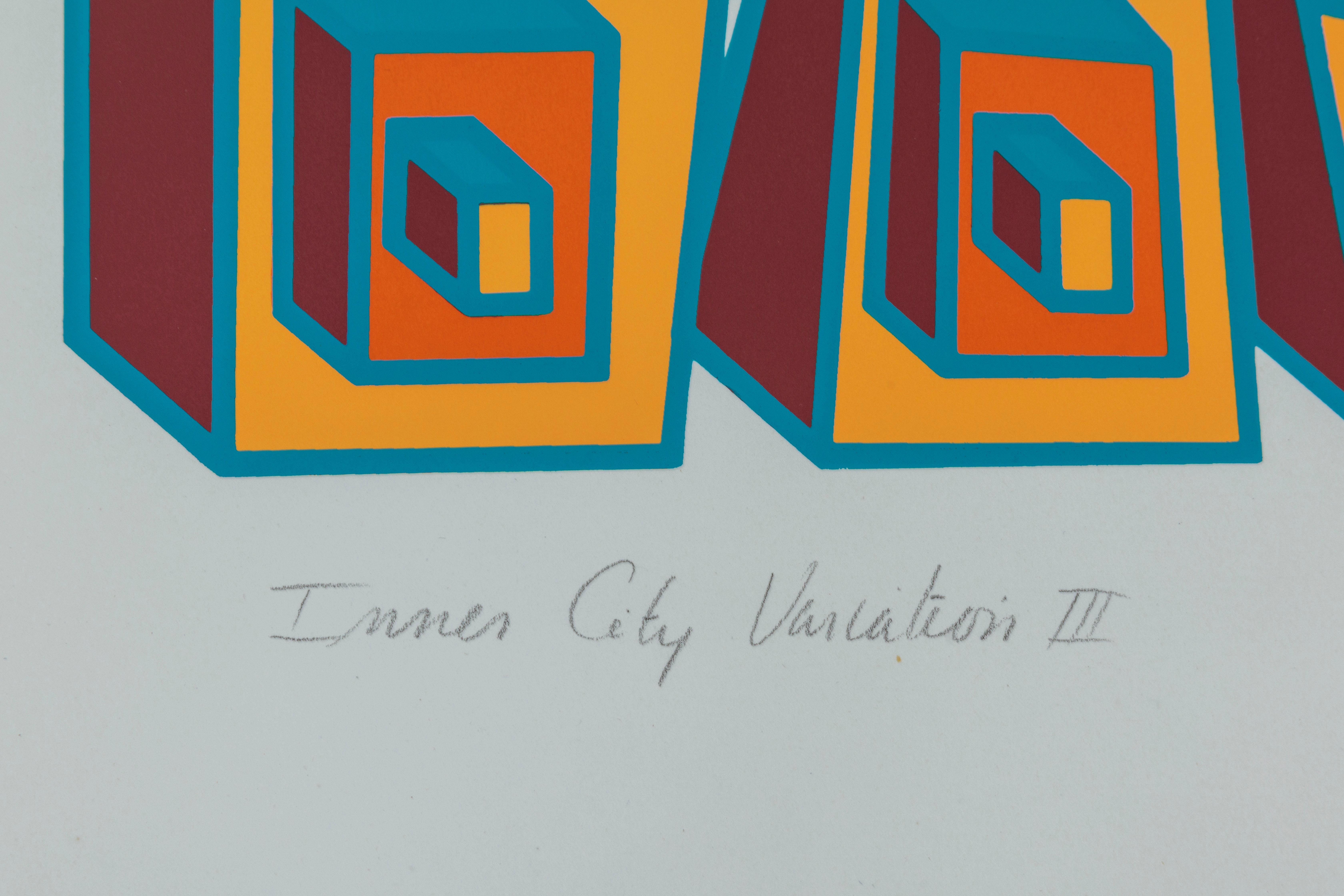 Inner City Variation III - Print by Ruth Leavitt