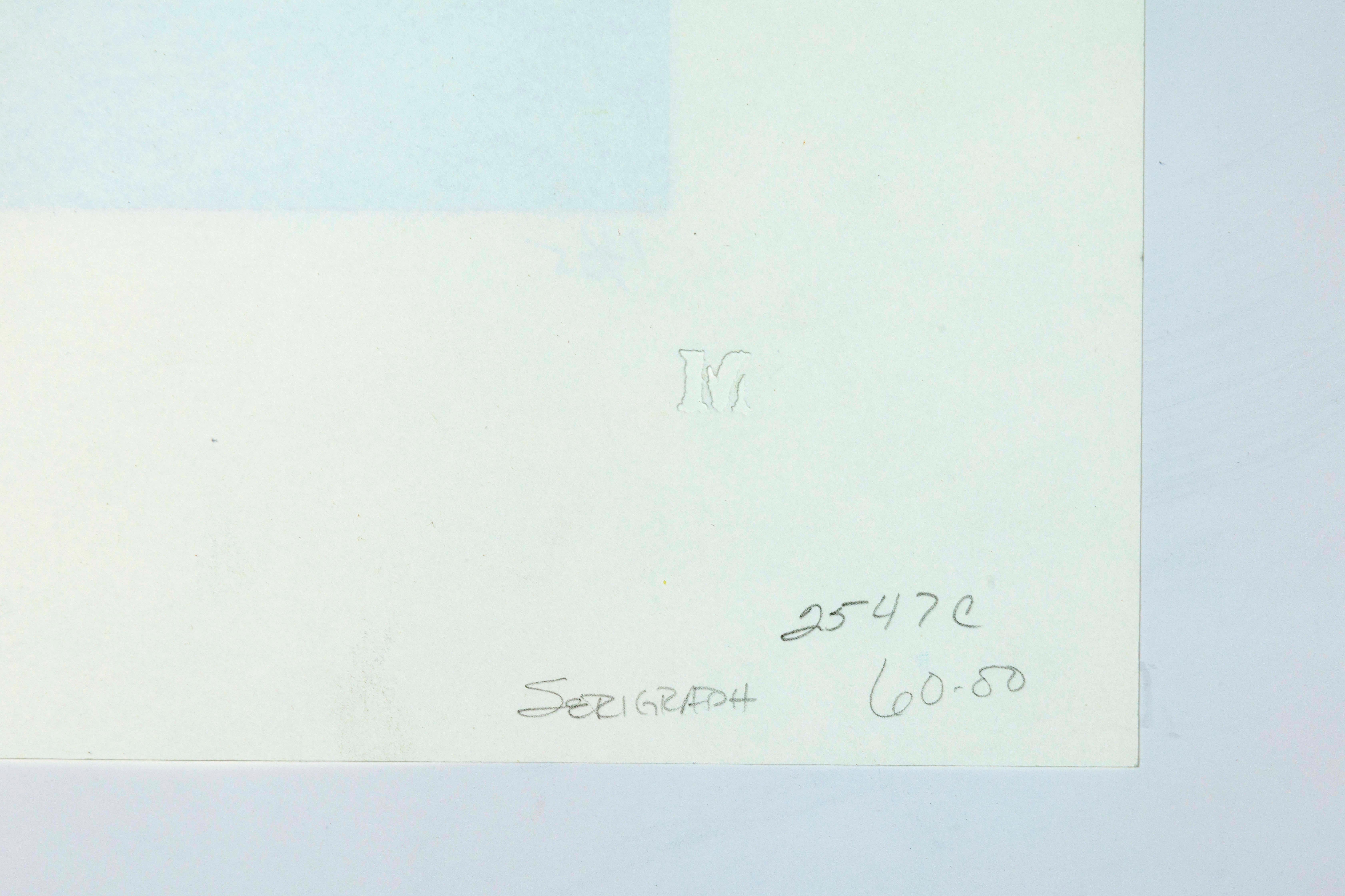 Unbenannt (Geometrische Abstraktion), Print, von Ruth Leavitt