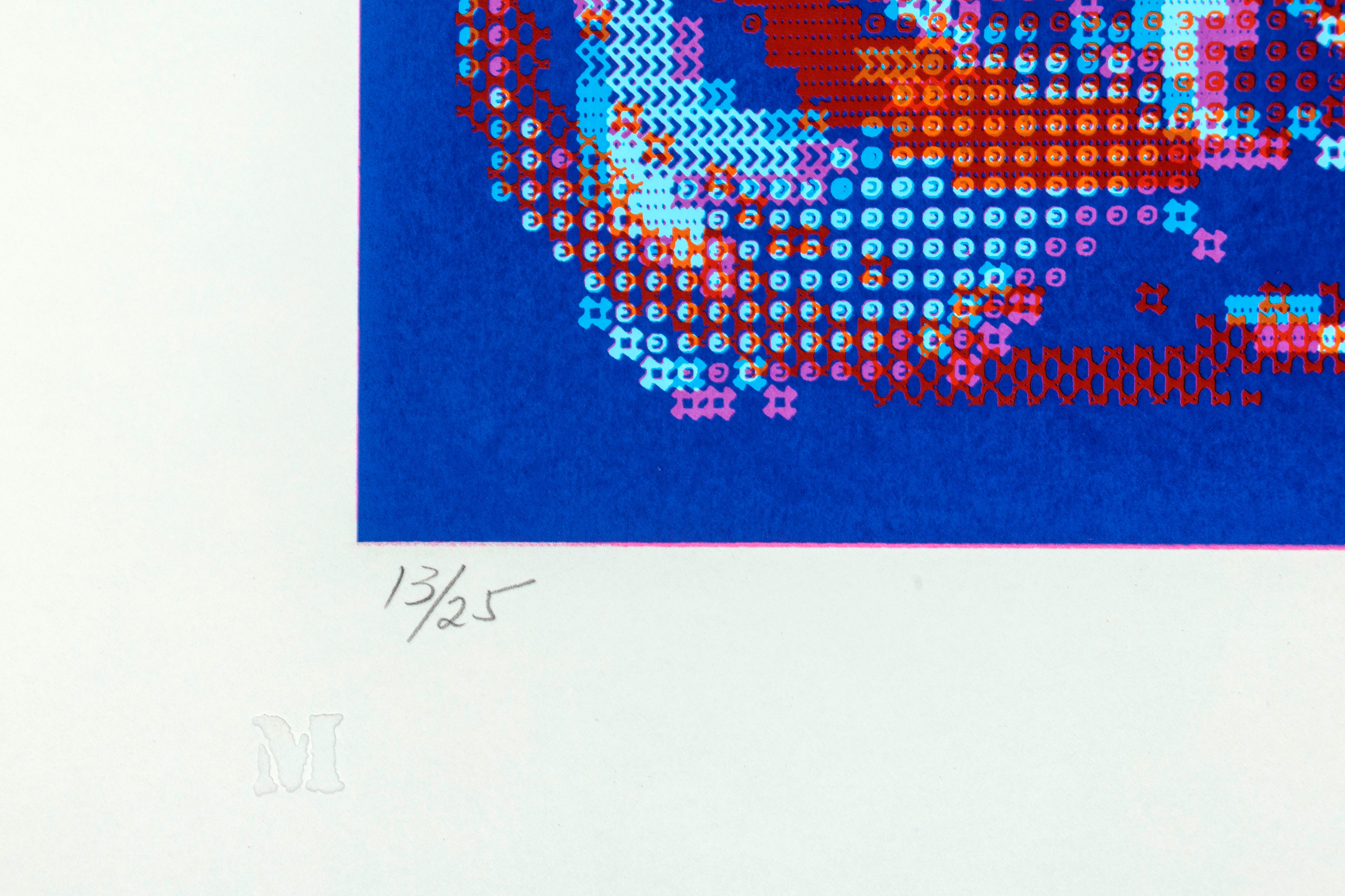 Unbenannt (Grau), Abstract Print, von Ruth Leavitt
