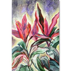 "Colorful Floral Still Life," Ruth Light Braun, Jewish-American Female Artist