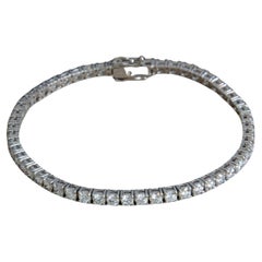 Used Ruth Nyc, 5.00ctw Tennis Bracelet in 14k White Gold