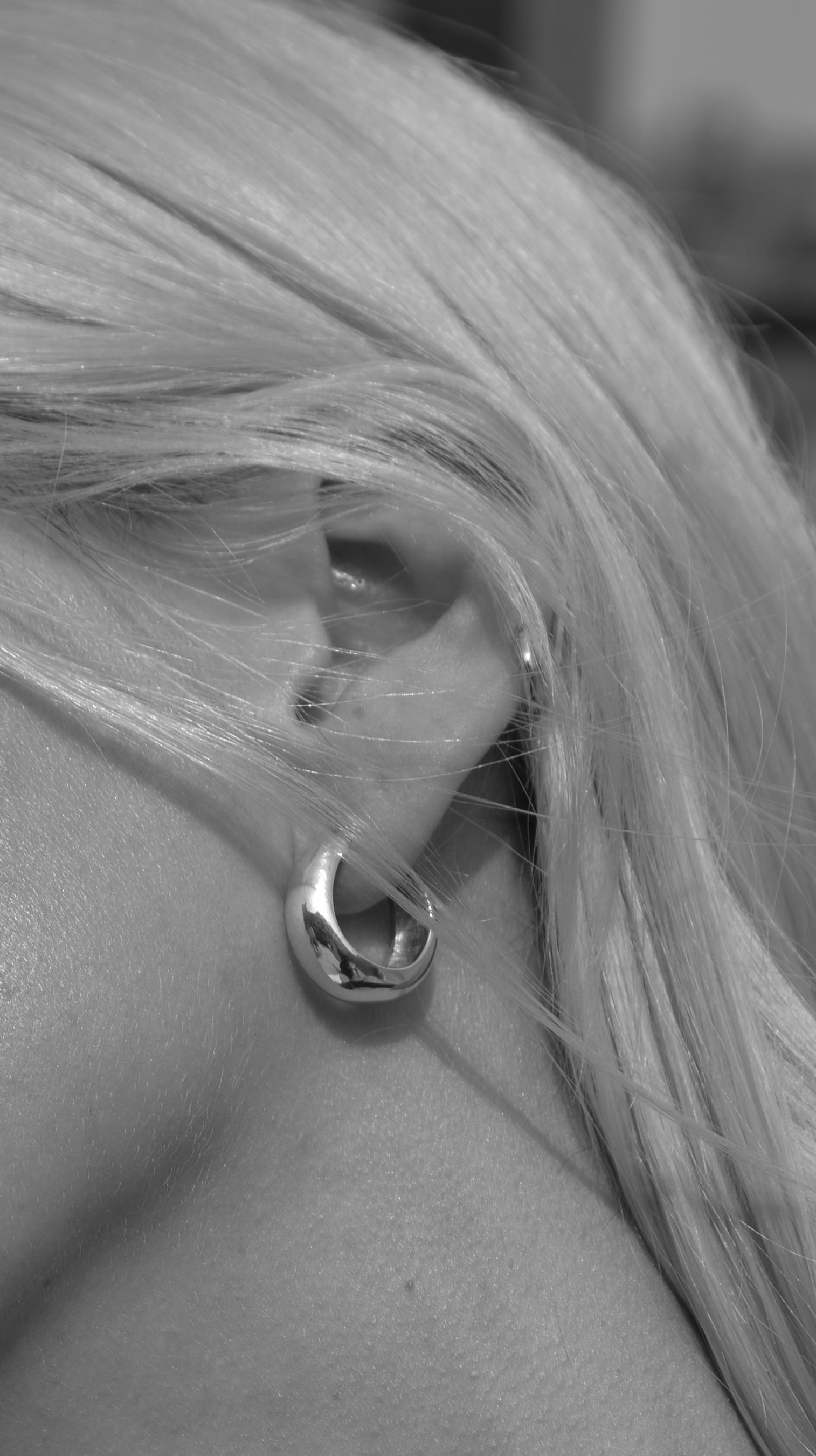 Women's or Men's Ruth Nyc, Proto Hoop Earrings For Sale