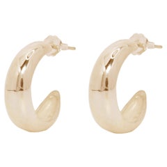 Ruth Nyc, Proto Hoop Earrings in 14k Yellow Gold