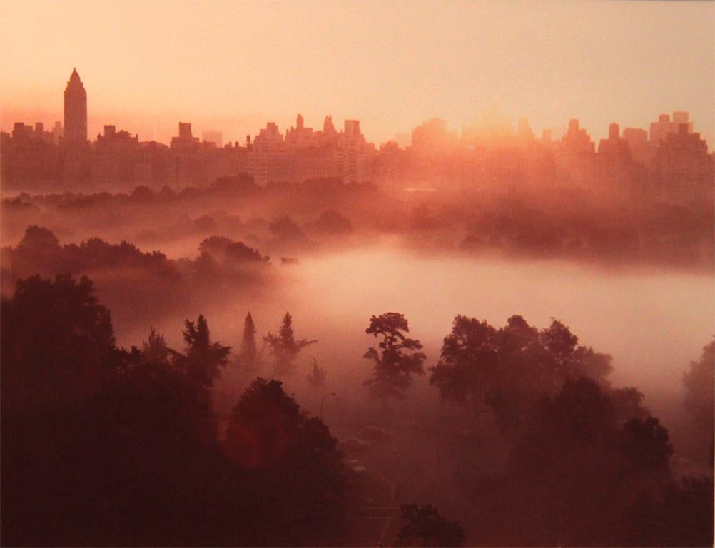 Ruth Orkin Landscape Photograph - Sheep Meadow, 6:00 a.m.