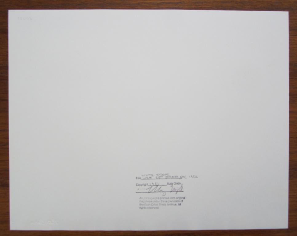 White Stoops, West 88th Street, NYC - New York City, Scène de ville, Neige, Hiver en vente 2