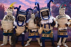 Akatakpa and Ozor masquerade. Ovoko-Nsukka, Nigeria