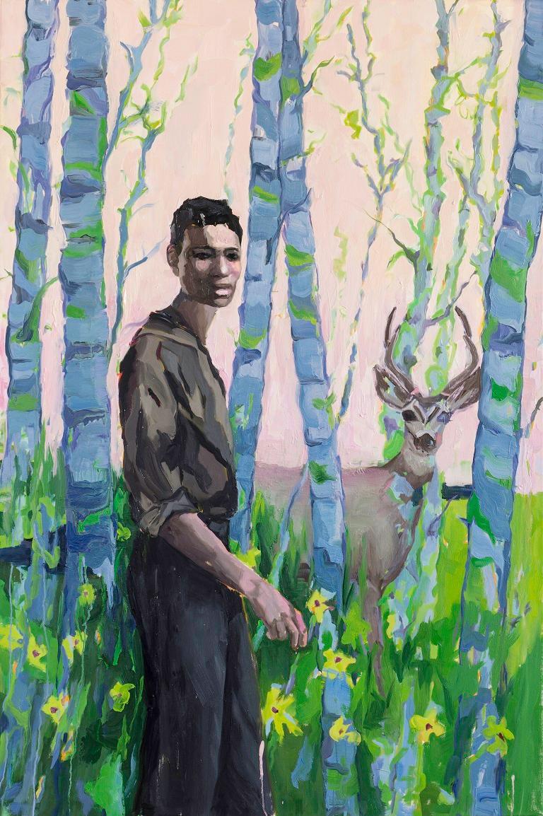 Ruth Owens Figurative Painting - Be Kind to Yourself