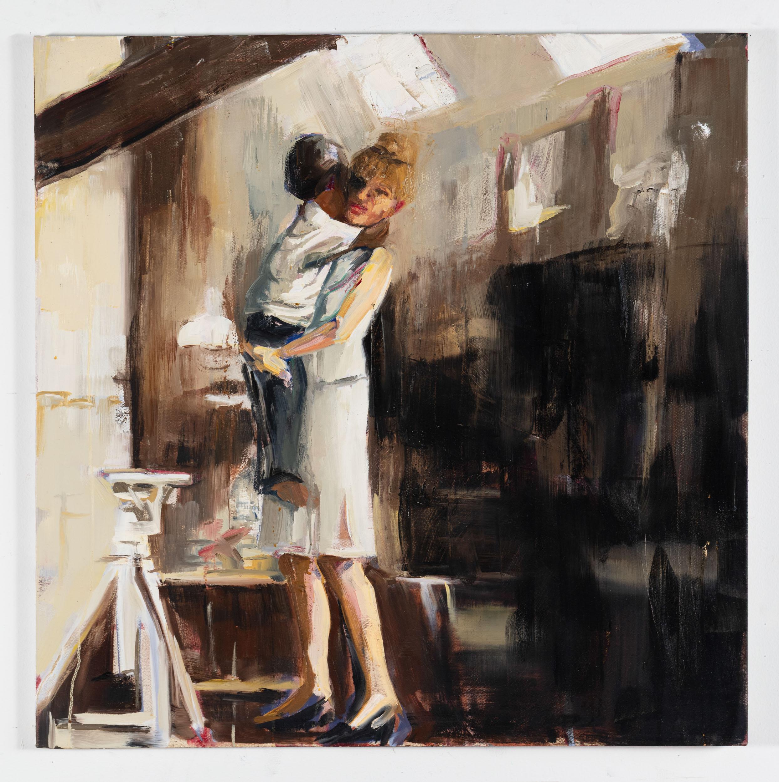 Ruth Owens Portrait Painting – Atmen