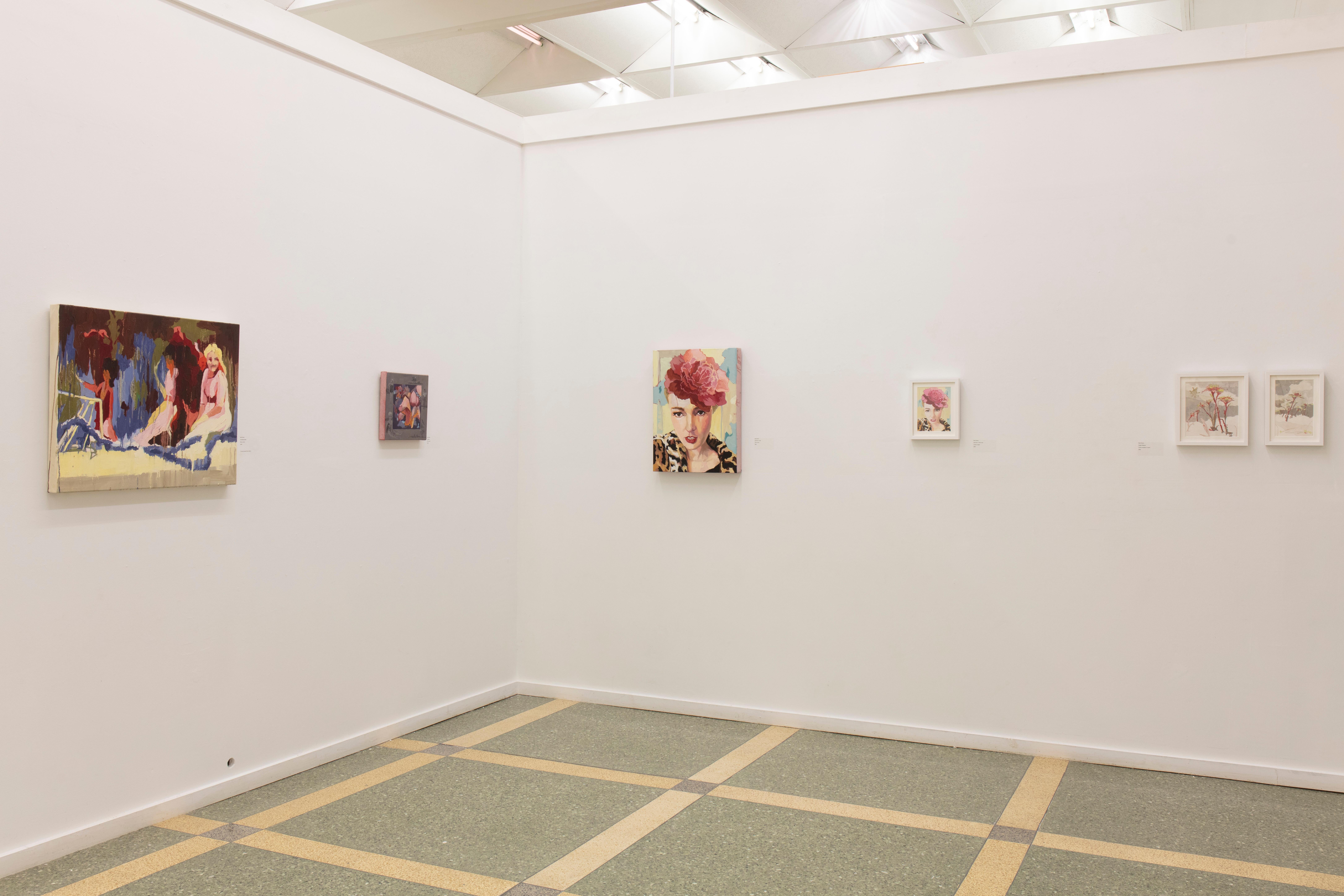 Arroz sucio en Tinder - Painting Contemporáneo de Ruth Owens