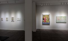 Ragazza con mani d'argento (dopo Ivan Bilibin), studio