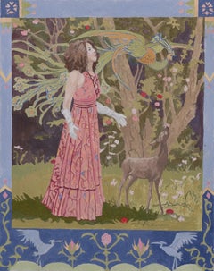 Girl with Silver Hands (after Ivan Bilibin), study