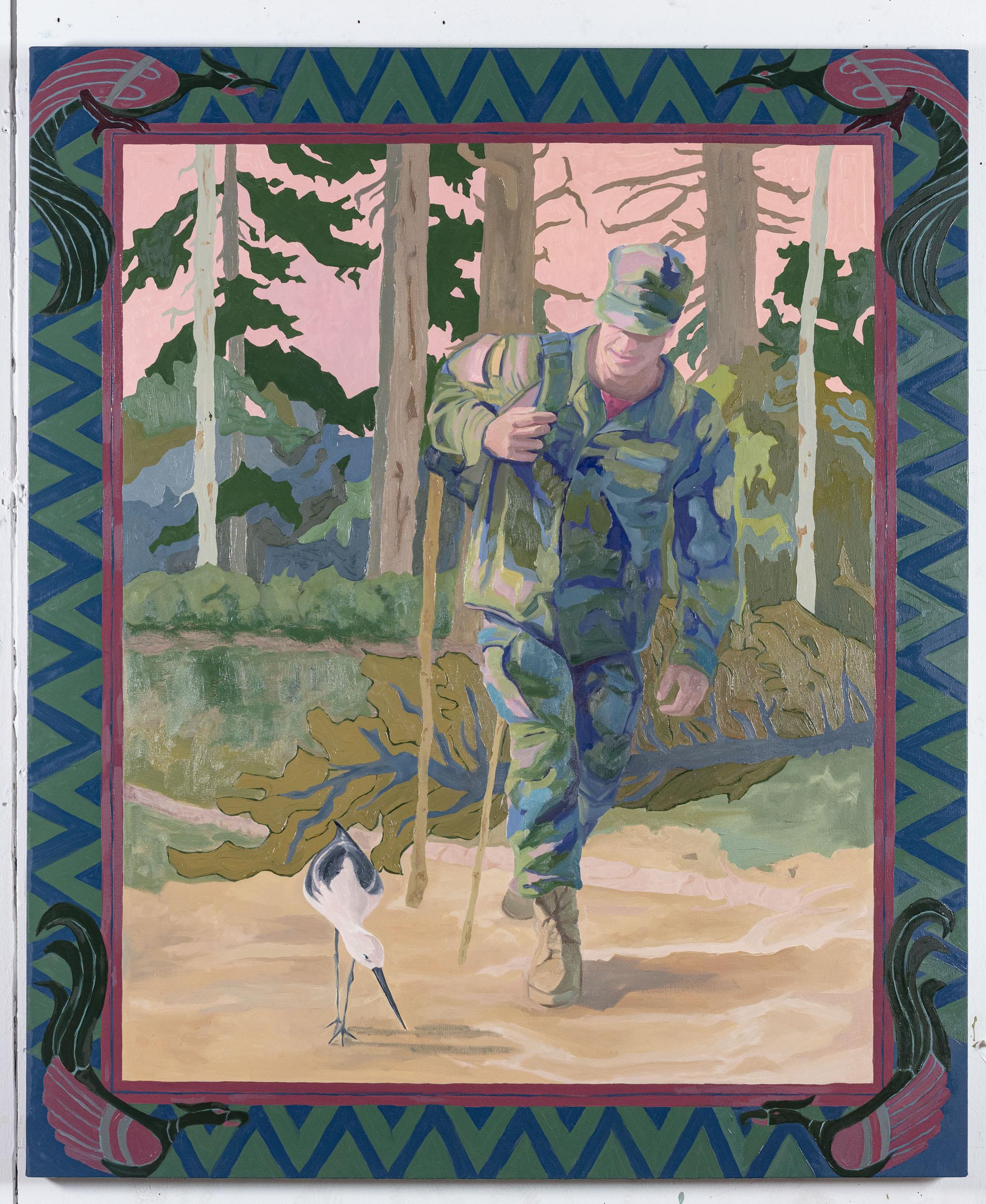Portrait Painting Ruth Owens - Godspeed (après Ivan Bilibin)
