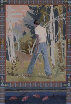 Survey by Clarence (after Ivan Bilibin), study