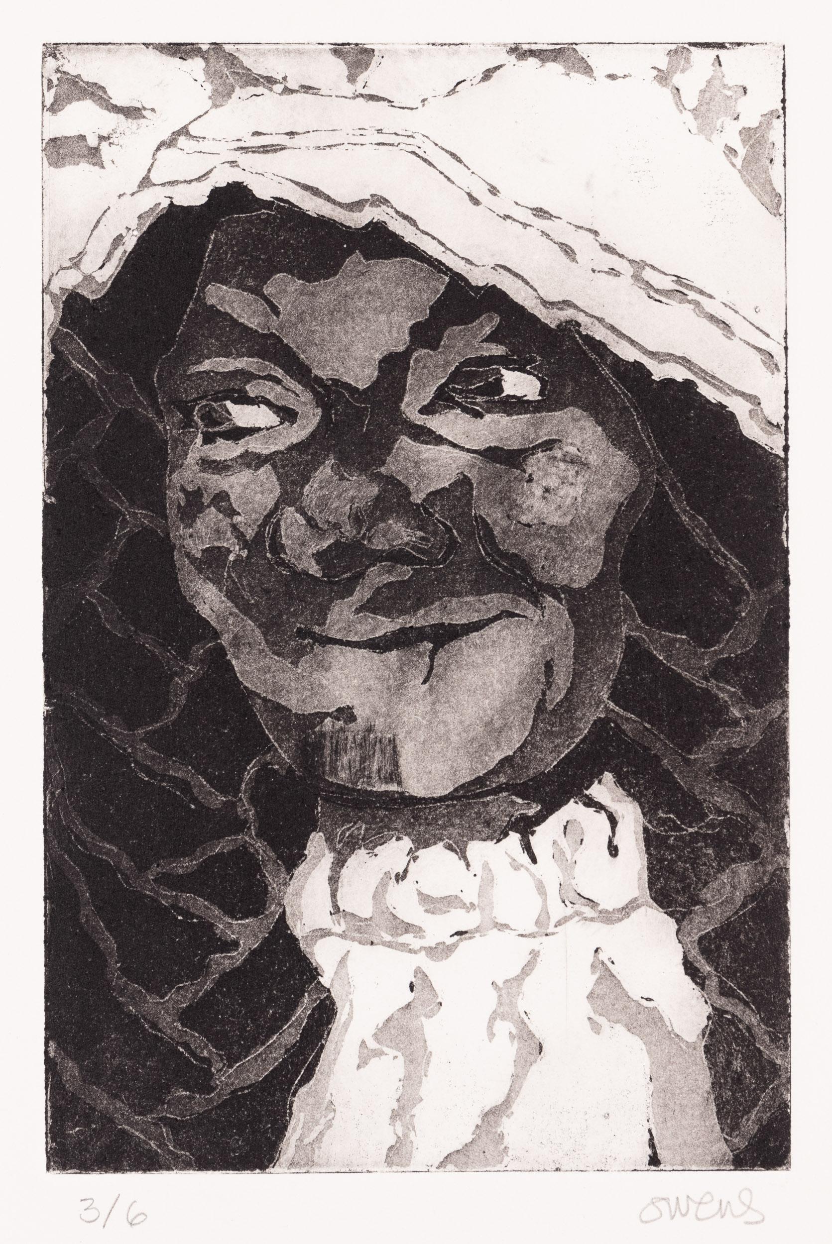 Ruth Owens Portrait Print - Babydoll Merline