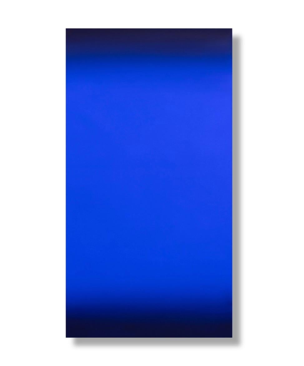 Ruth Pastine Abstract Painting - Blue Light 1