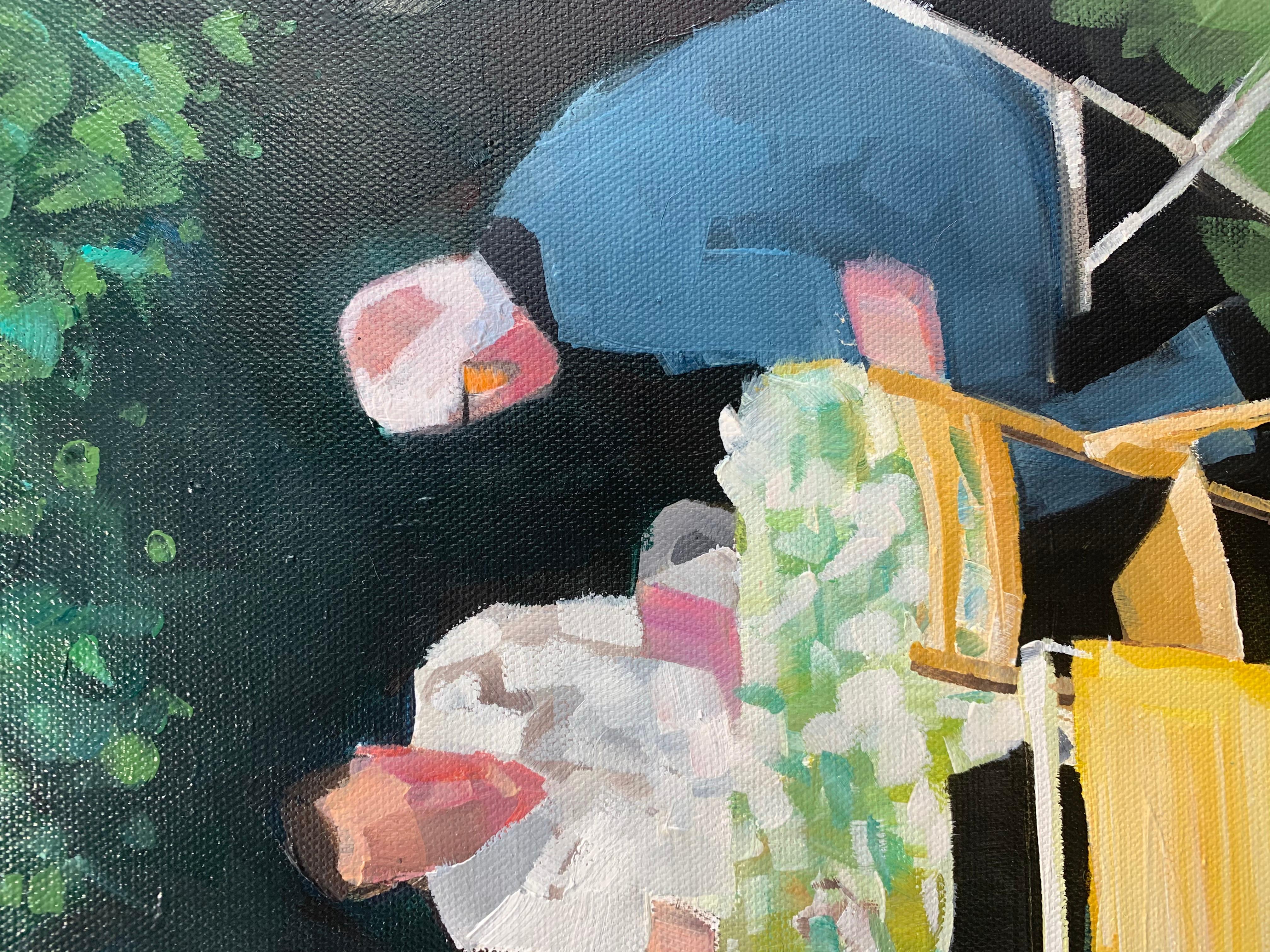 family picnic painting