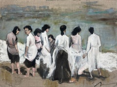 Frauen am Strand 