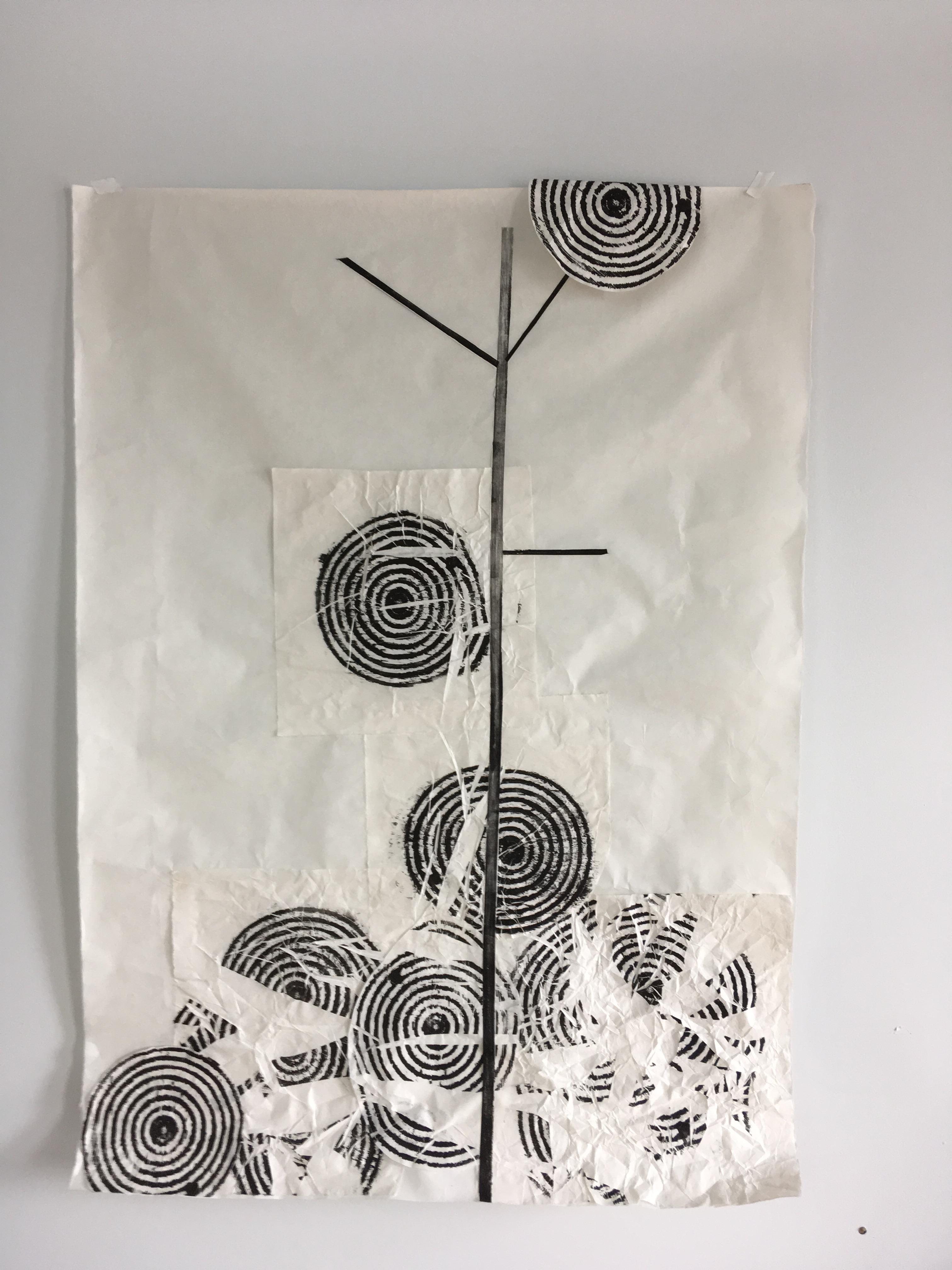 Ruth Shouval Abstract Print - Cycle
