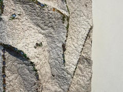 Beach dunes with hundreds of layers of colors, white with folds unique texture