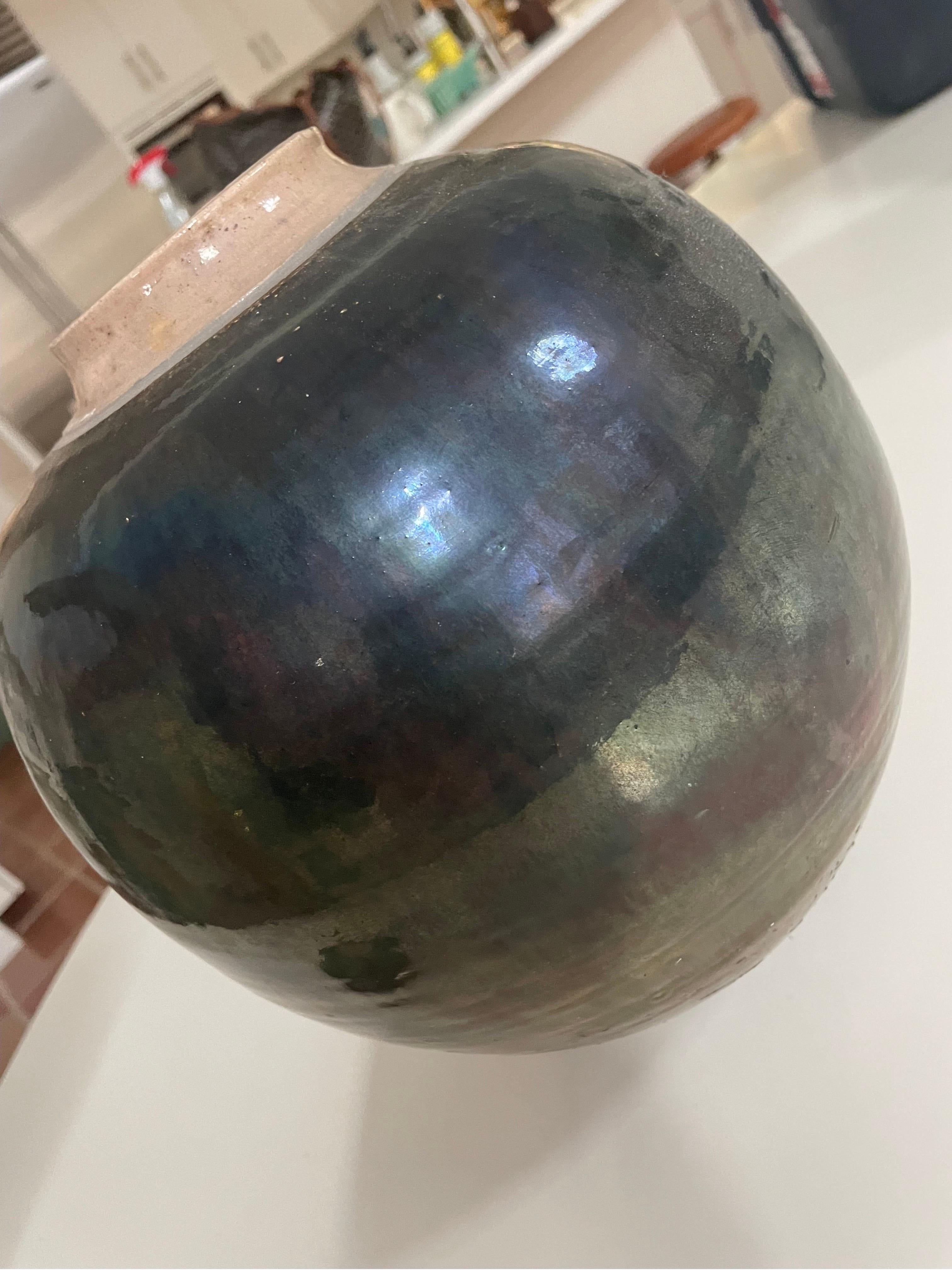North American Ruth Weiner Raku Pot