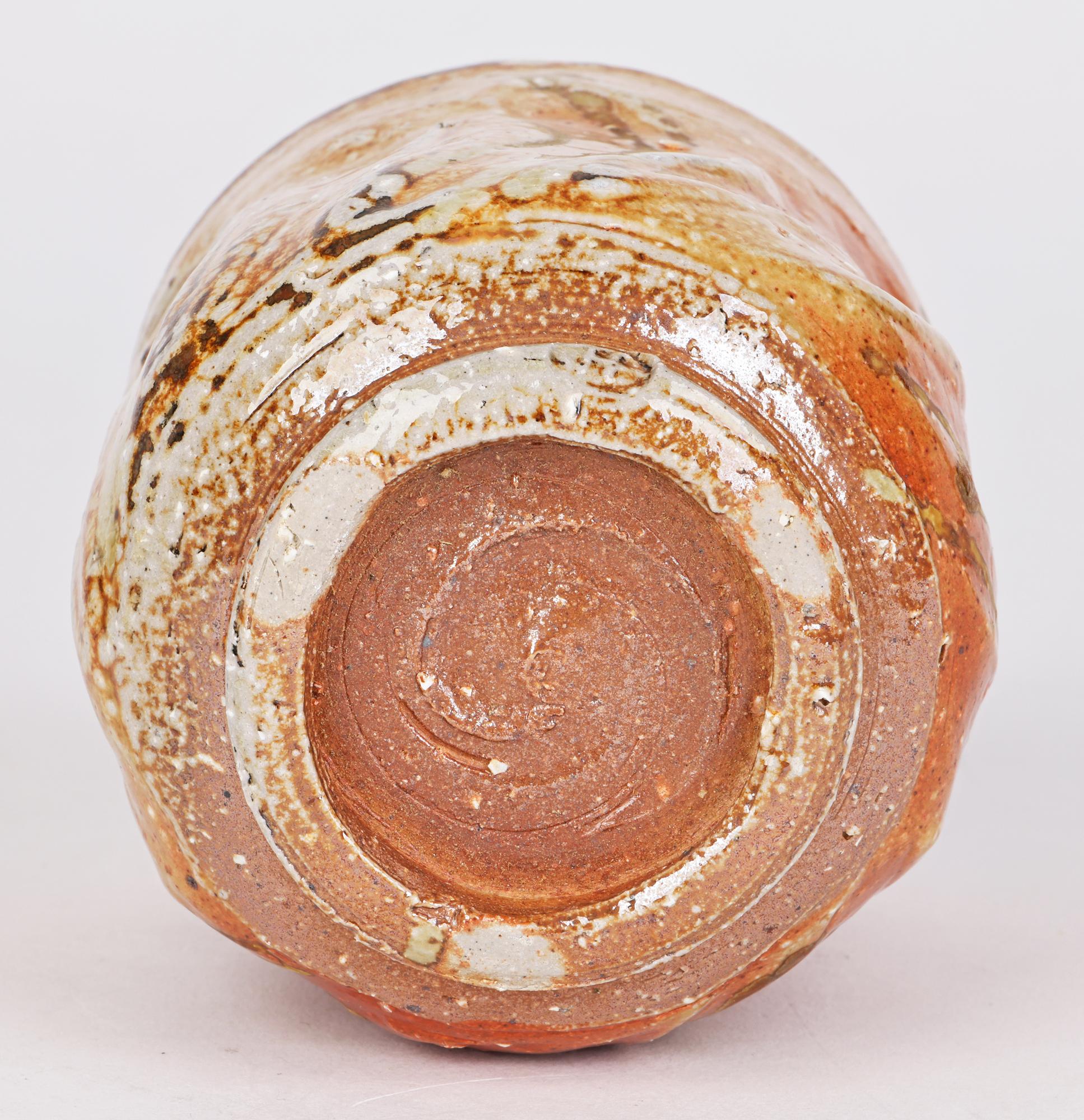 Ruthanne Tudball - Vase à boire Yunomi en poterie émaillée de studio en vente 6