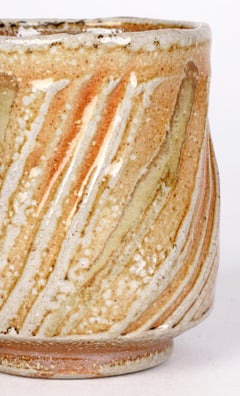 Ruthanne Tudball Soda Glazed Studio Pottery Yunomi Drinking Vessel