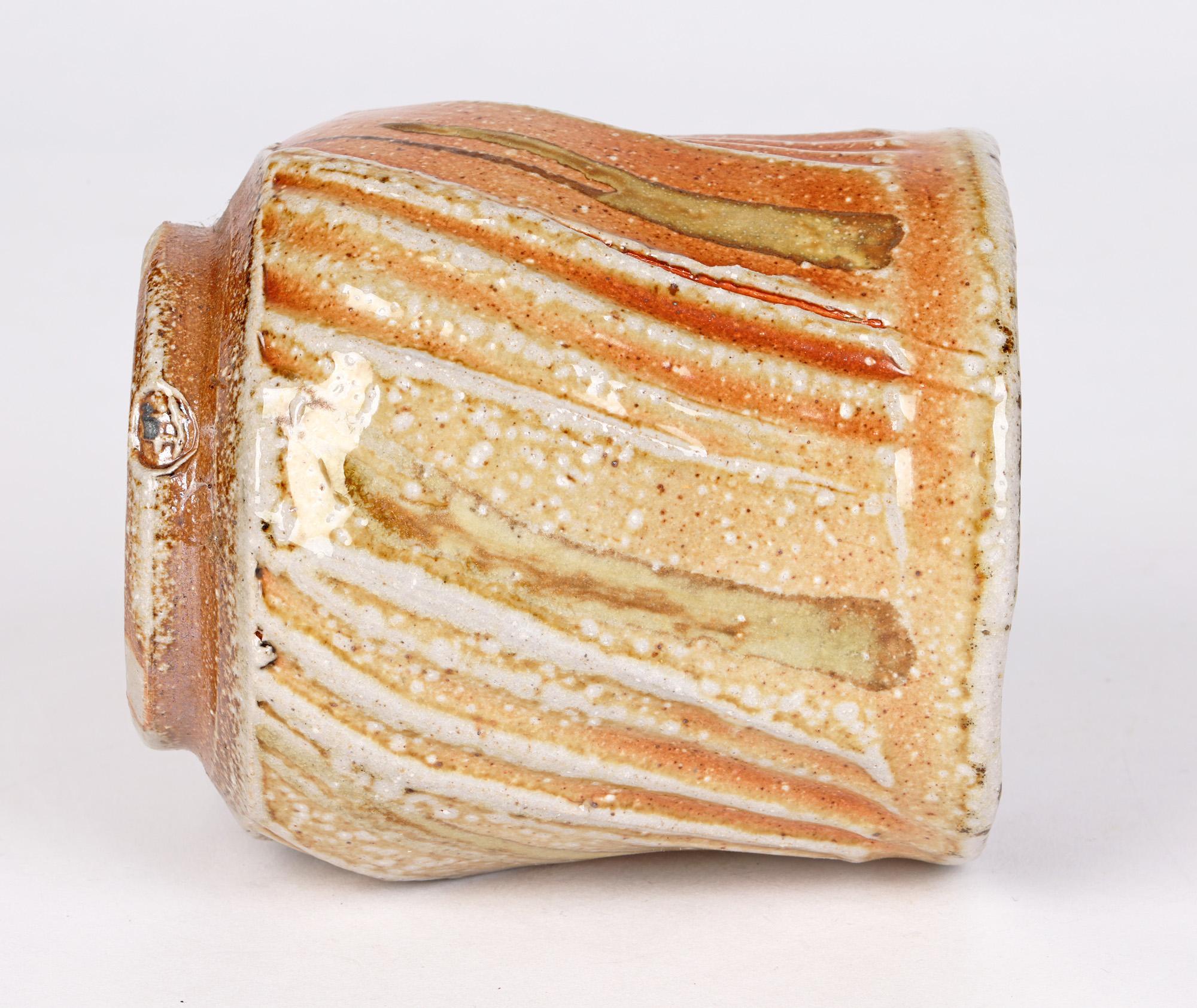 Ruthanne Tudball Soda Glazed Studio Pottery Yunomi Drinking Vessel For Sale 2