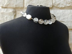 Rutilated Quartz Crystal Necklace