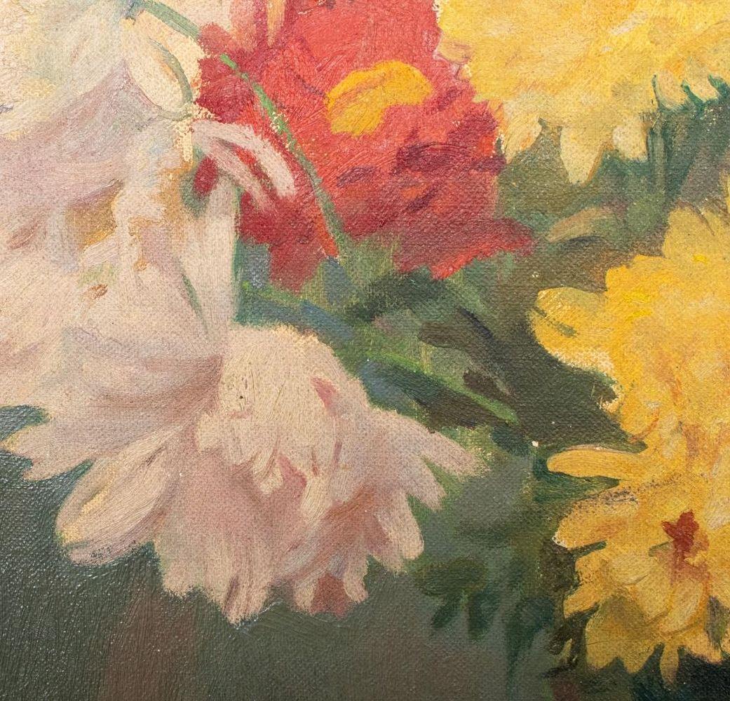 Bouquet Still Life - American Impressionist Painting by Rutledge Bate