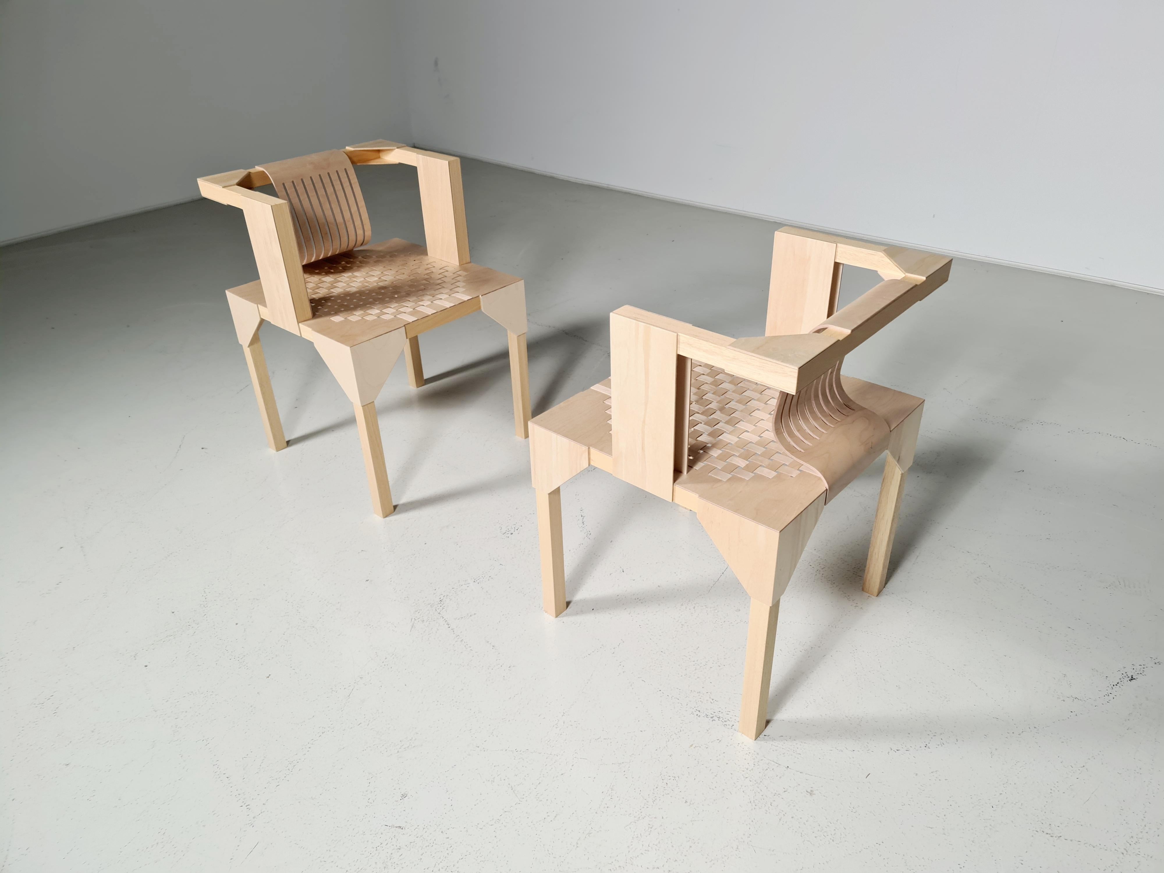 Ruud Jan Kokke Stuhl 40, Niederlande, 1990 im Angebot 2