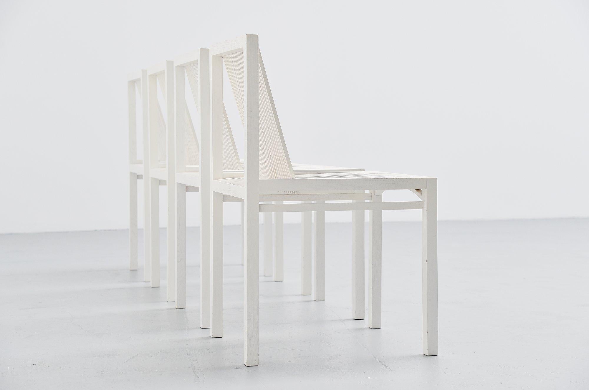 Mid-Century Modern Ruud Jan Kokke Dining Chairs Metaform 1984