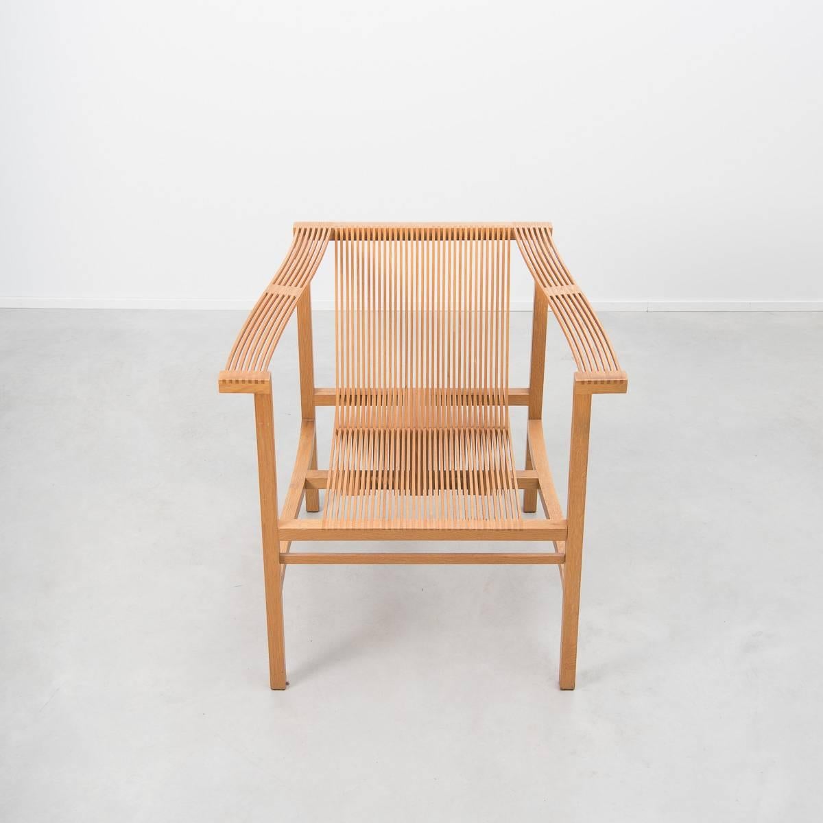 Late 20th Century Ruud-Jan Kokke Latjesstoel Armchair