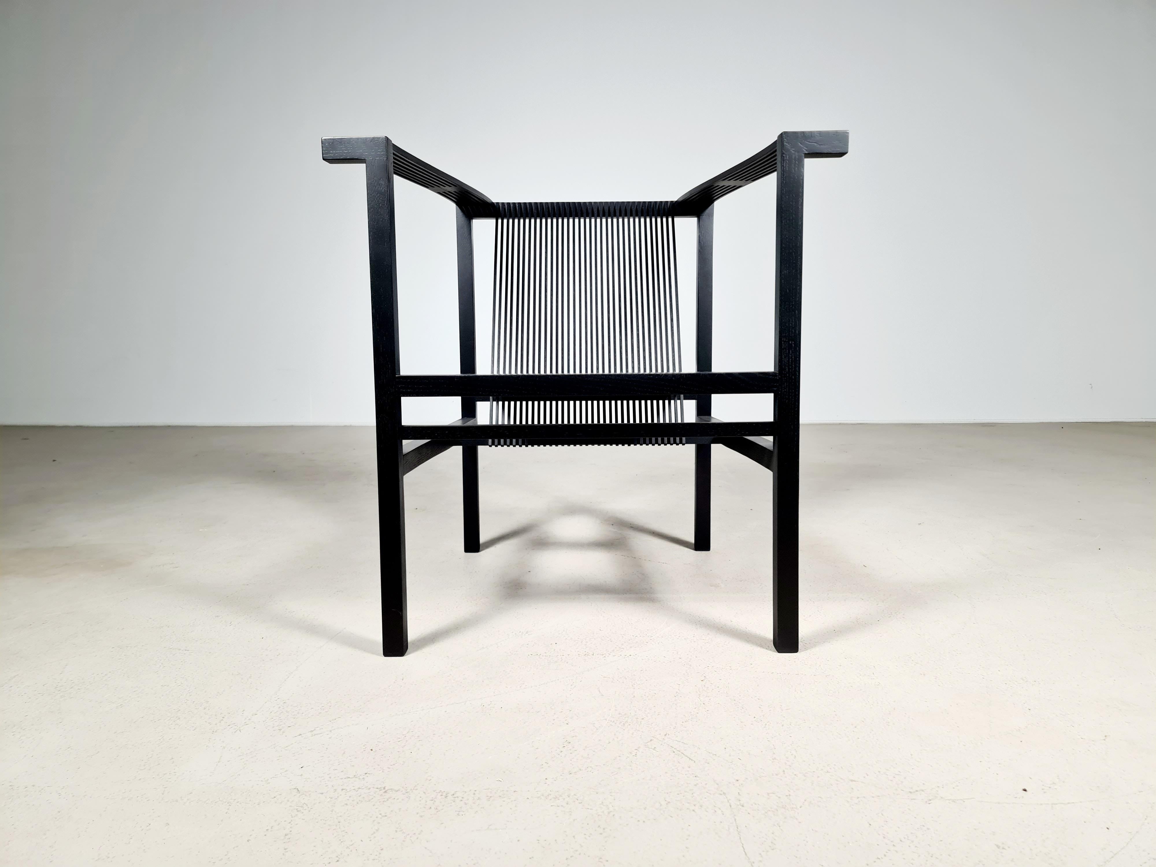 Ruud-Jan Kokke Slat Chair 'fauteuil 21', the Netherlands For Sale 4