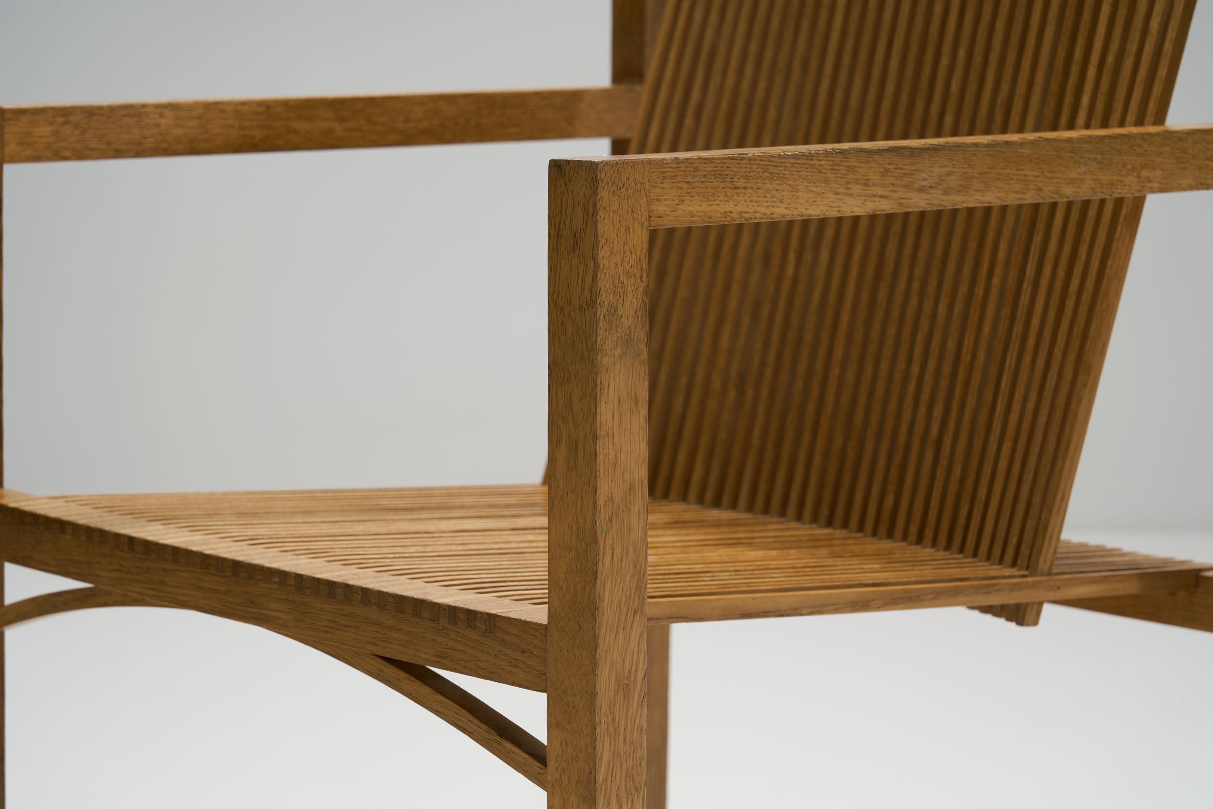 Ruud-Jan Kokke Slat Chair, the Netherlands, 1986 For Sale 3