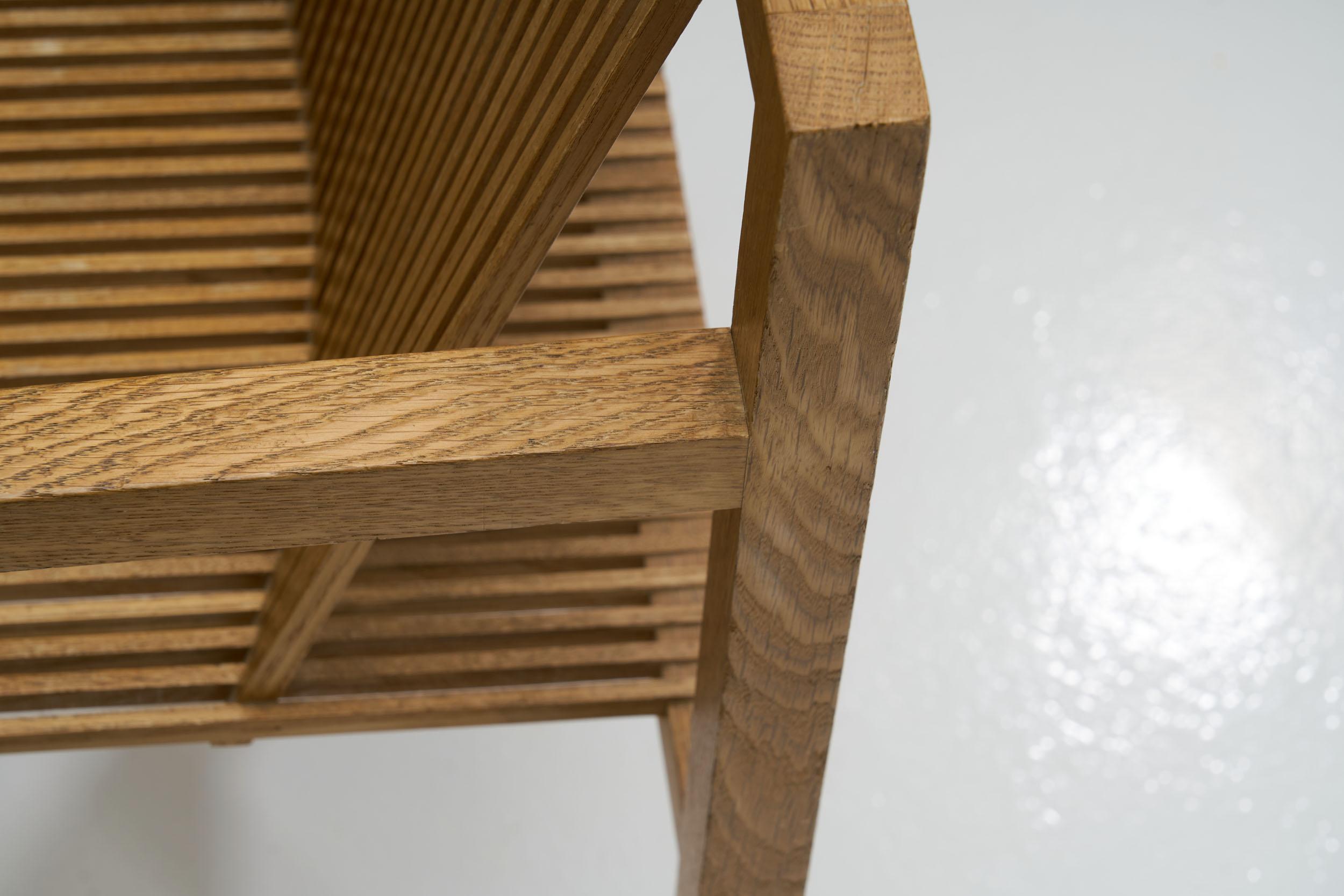 Ruud-Jan Kokke Slat Chair, the Netherlands, 1986 For Sale 5