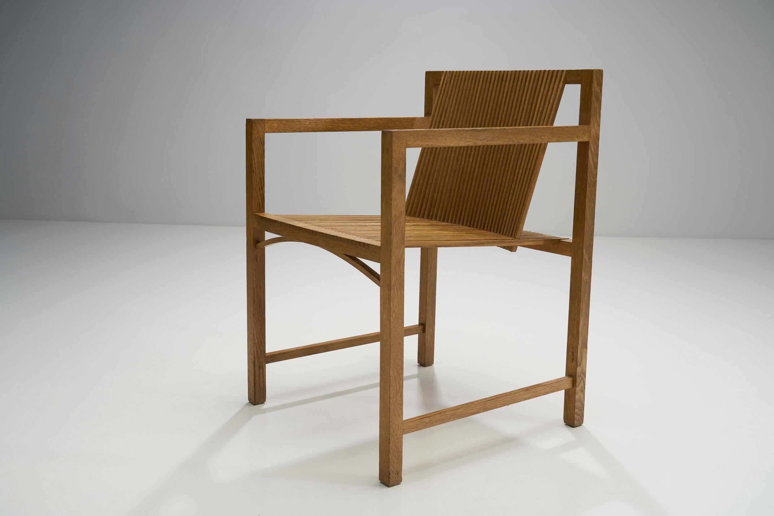 Ruud-Jan Kokke Slat Chair, the Netherlands, 1986 1