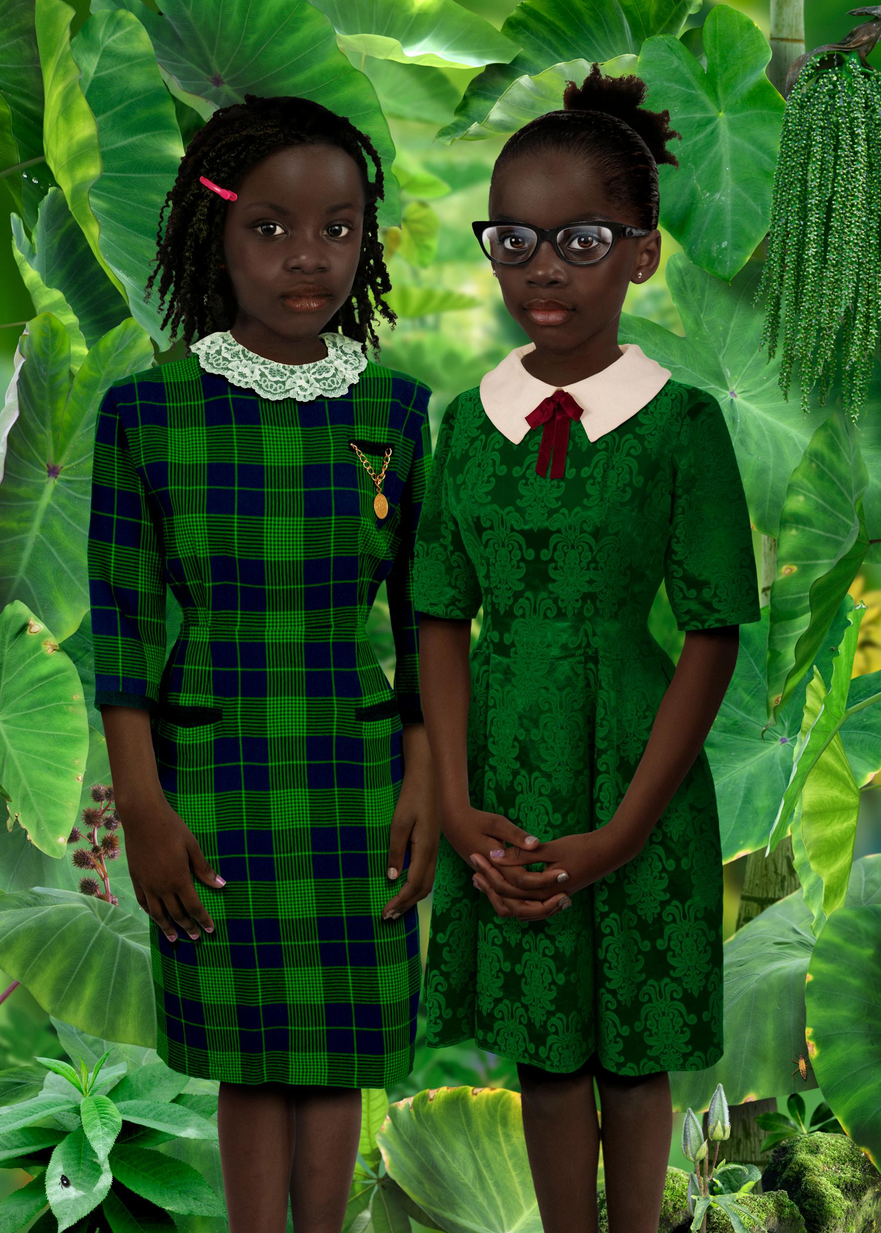 Identität #1- Ruud van Empel (Farbfotografie)