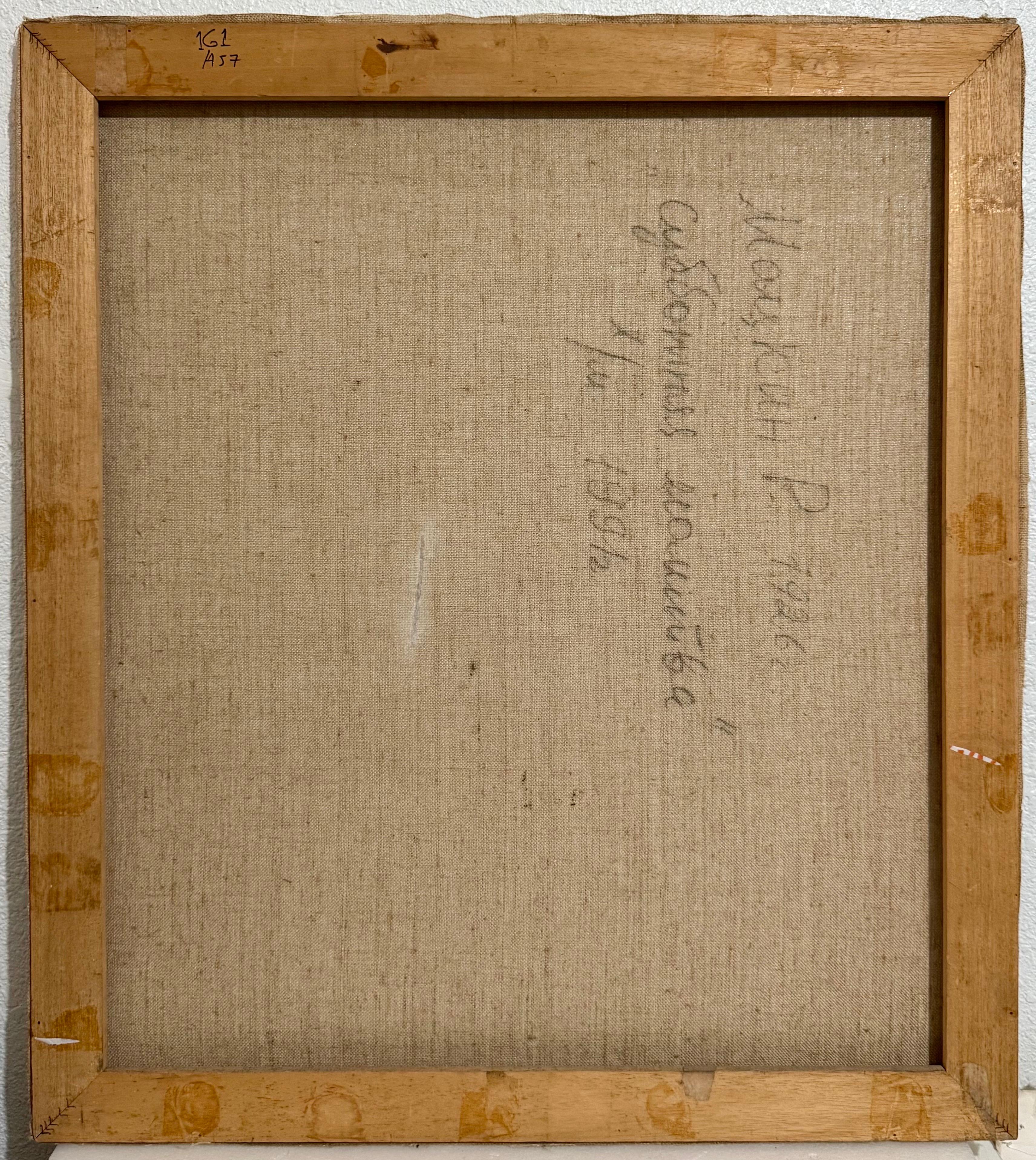 Peinture à l'huile juive post-soviétique ukrainienne russe Bougies de shabbat Prières judaïques en vente 6