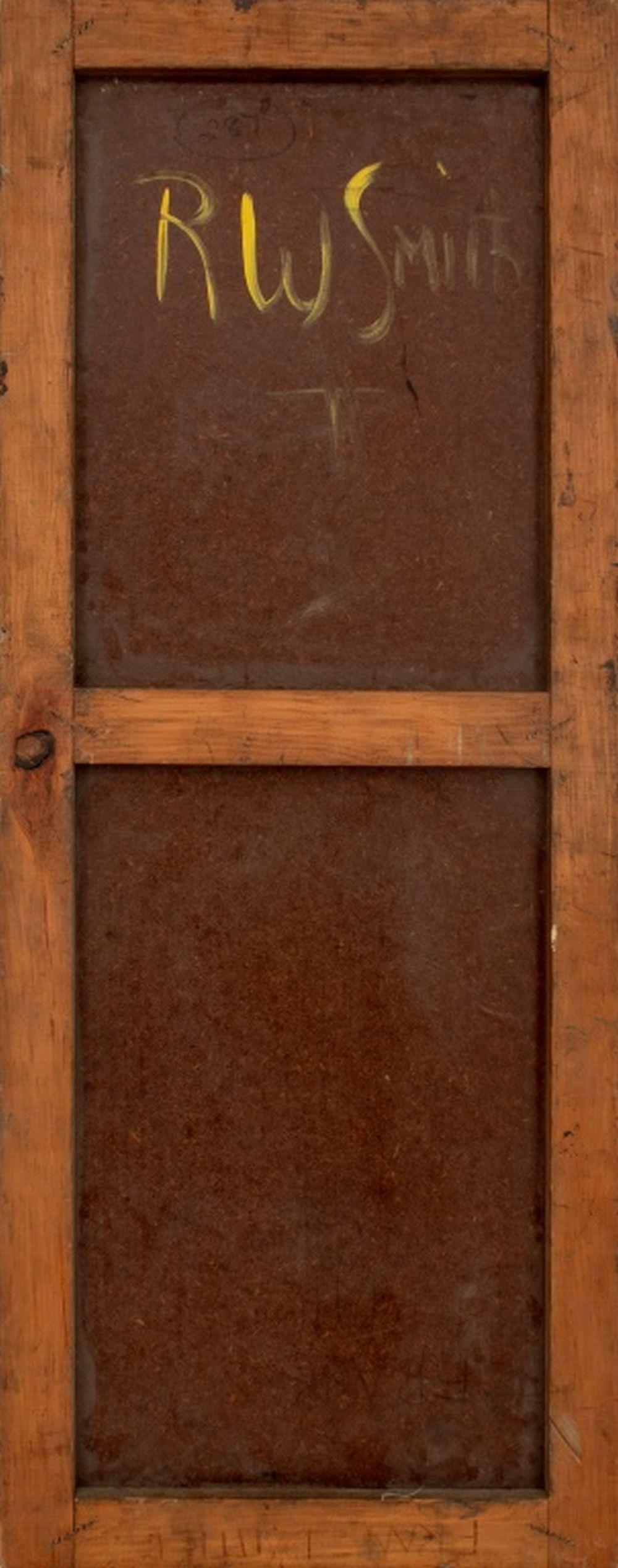 Abstract Composition (Schwarz), Abstract Painting, von R.W. Smith