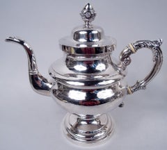 R&W Wilson Philadelphia Federal Coin Silver Coffee & Tea Set
