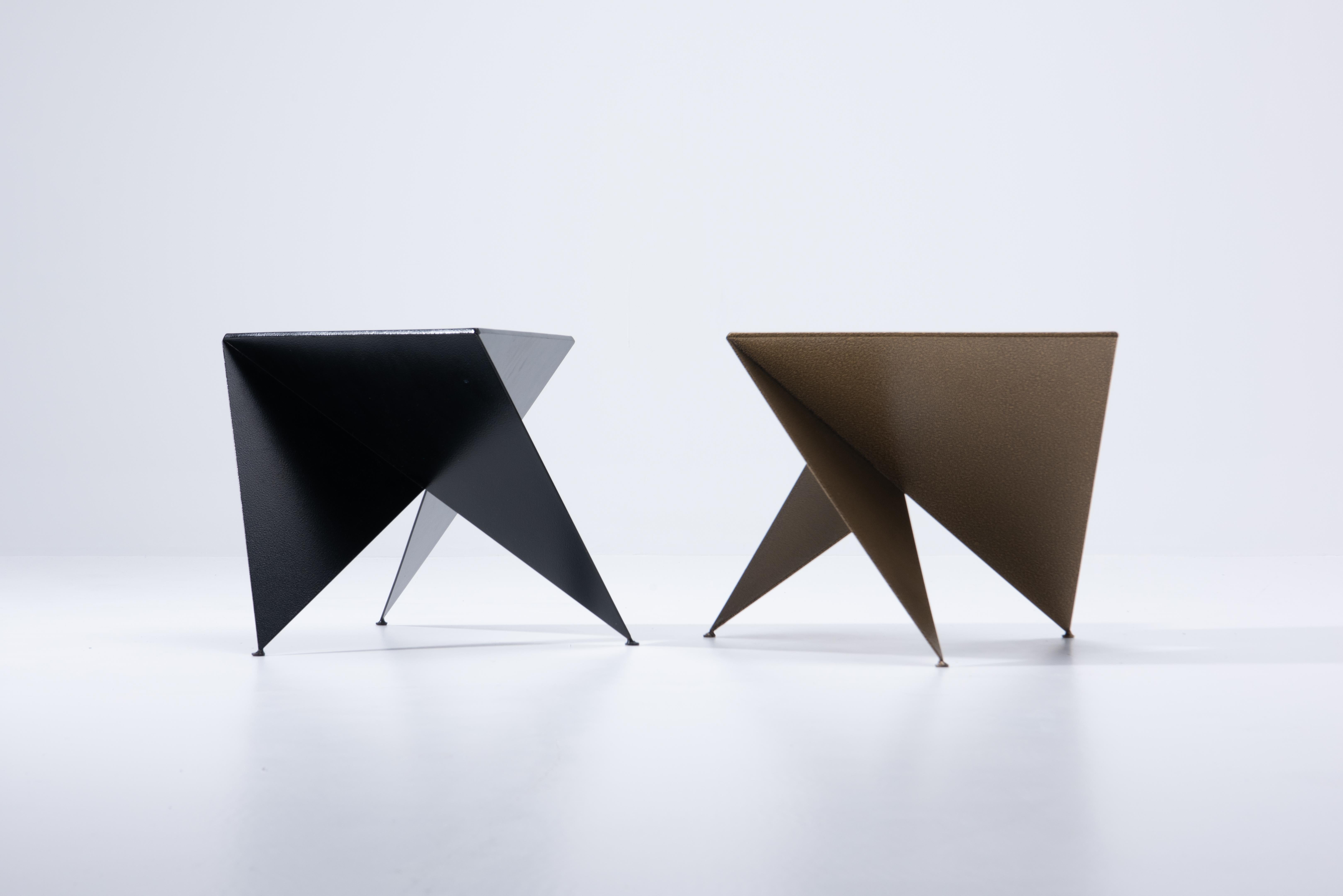 20th Century Rw1 Side Table - colour Bronze - Ronald Willemsen