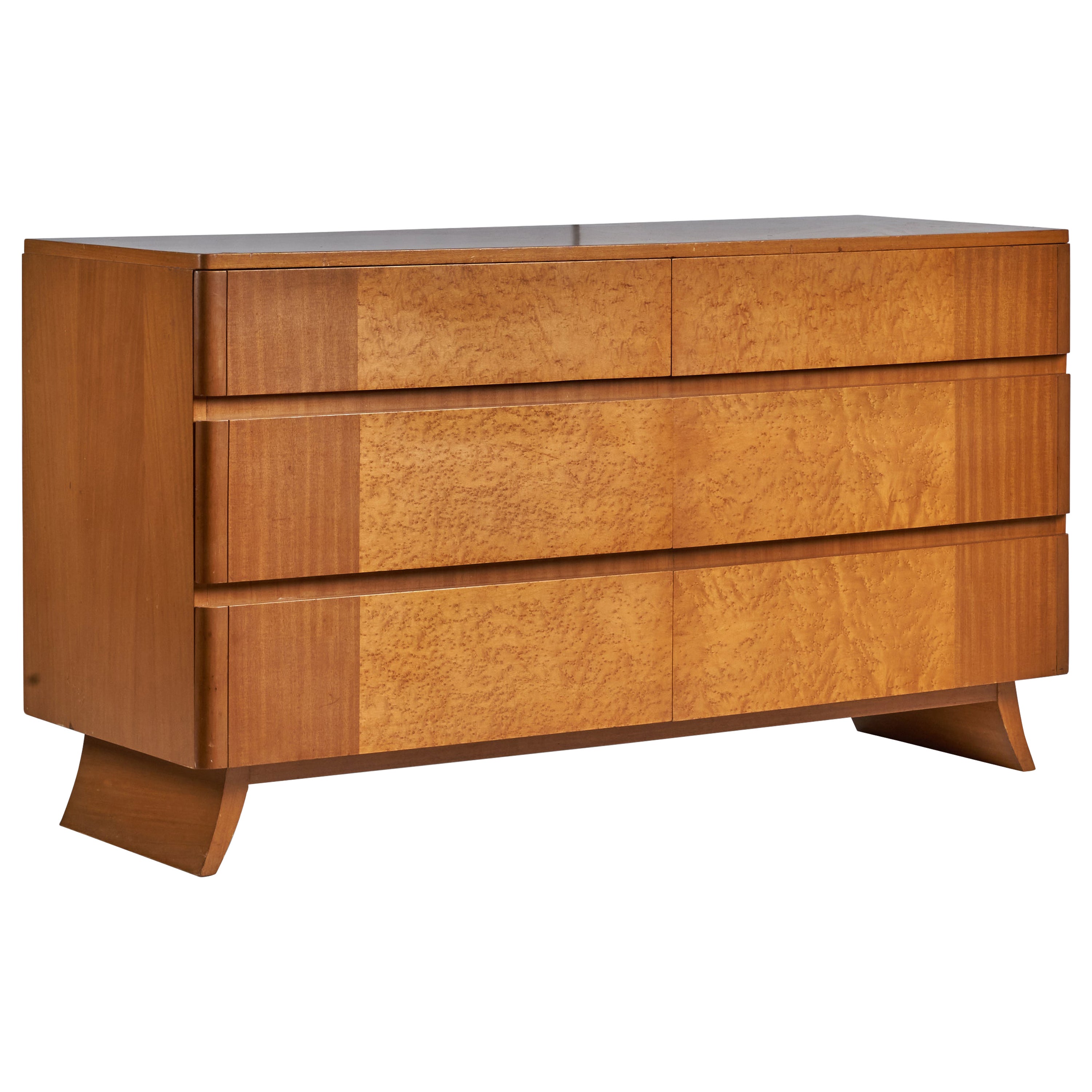 Rway, Dresser, Mahogany, Birch, USA, 1940s
