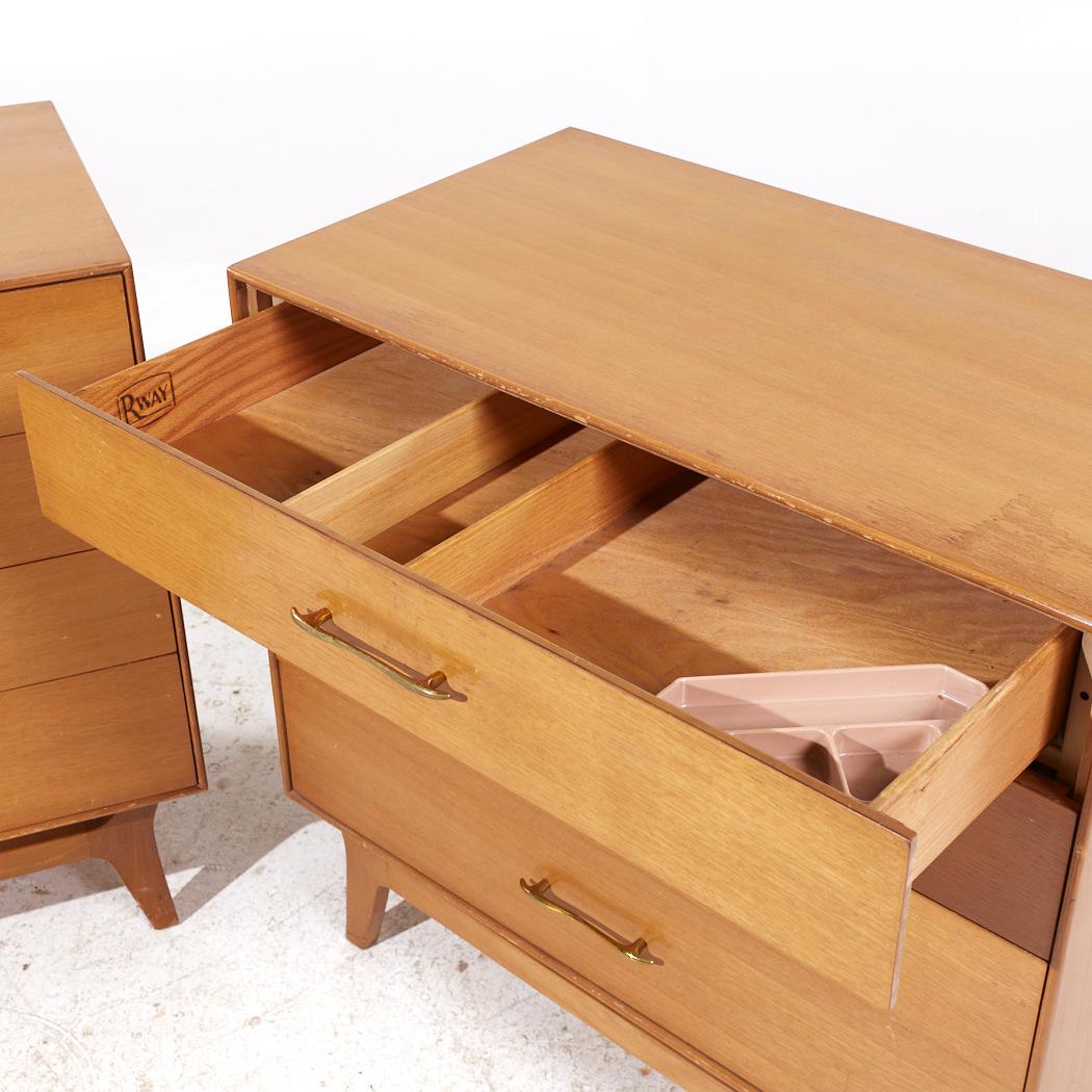 Cassapanche RWAY Mid Century - Coppia in vendita 5