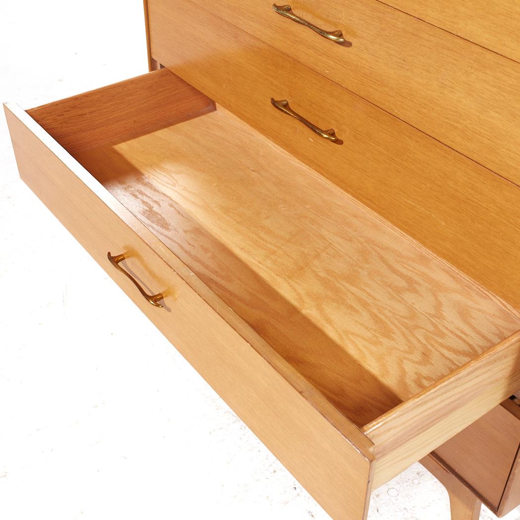 Wood Rway Mid Century Highboy Dresser For Sale