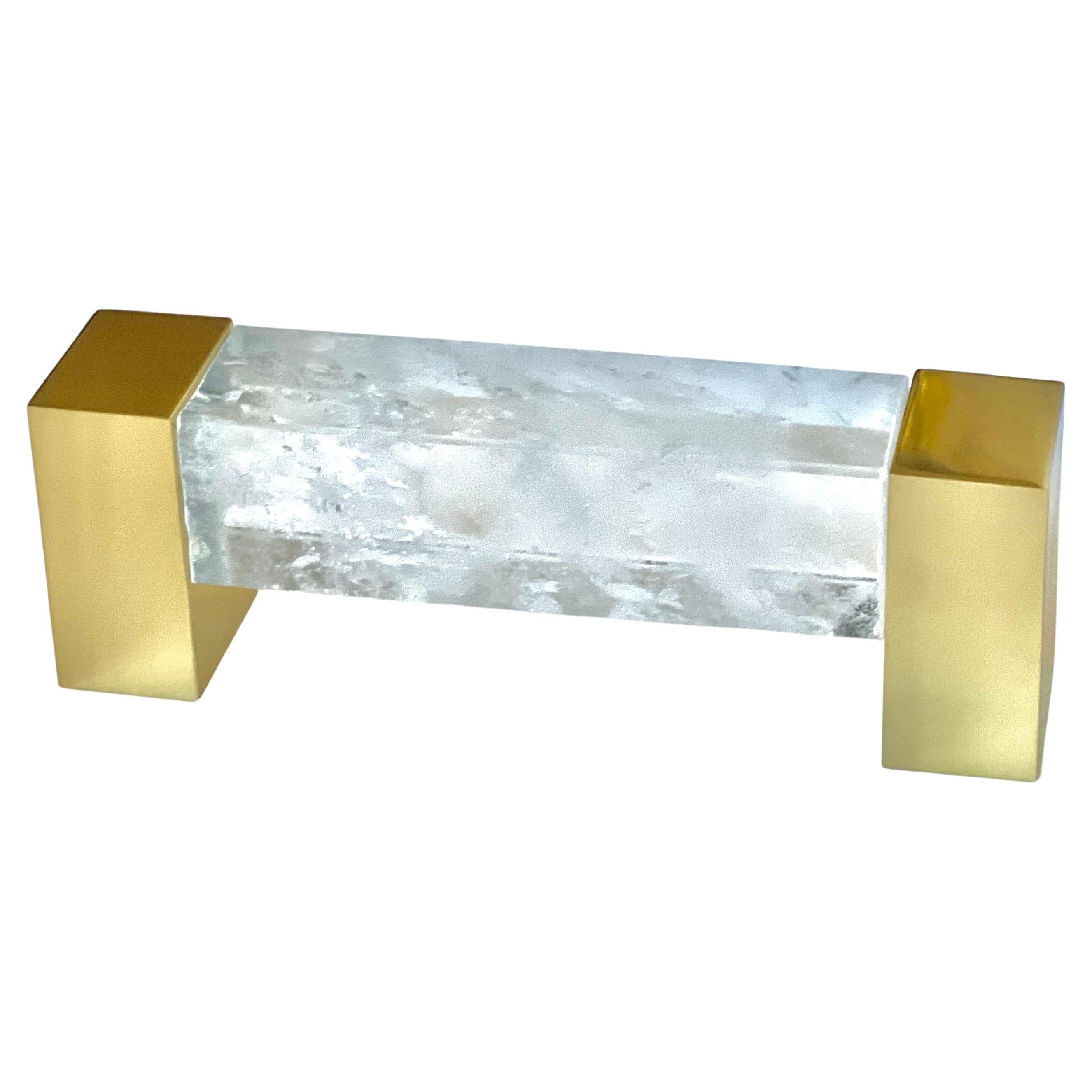 Poignée en cristal de roche RWB par Phoenix