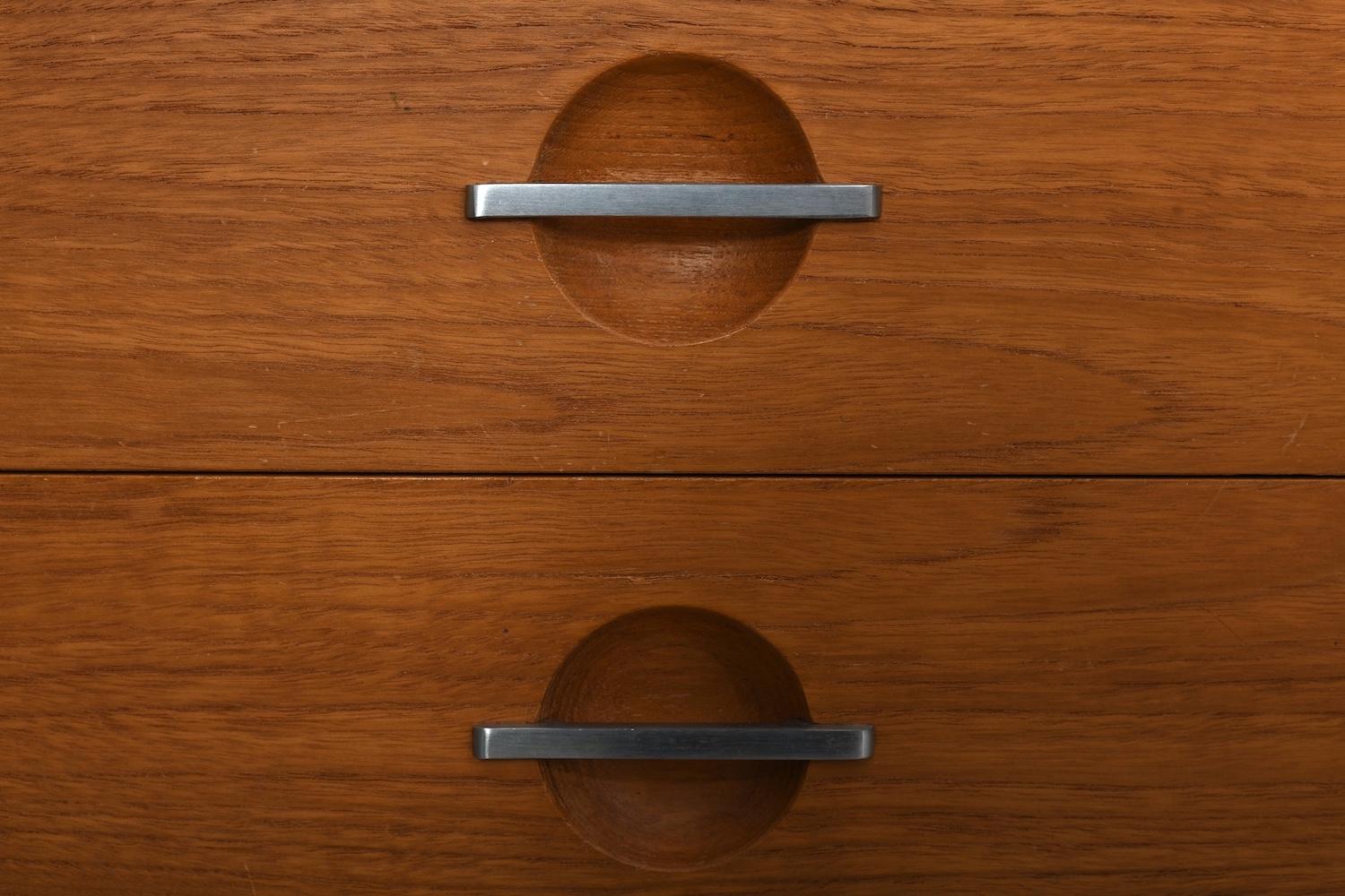 Ry-100 in Teak by Hans Wegner for Ry Møbler 1960s For Sale 1