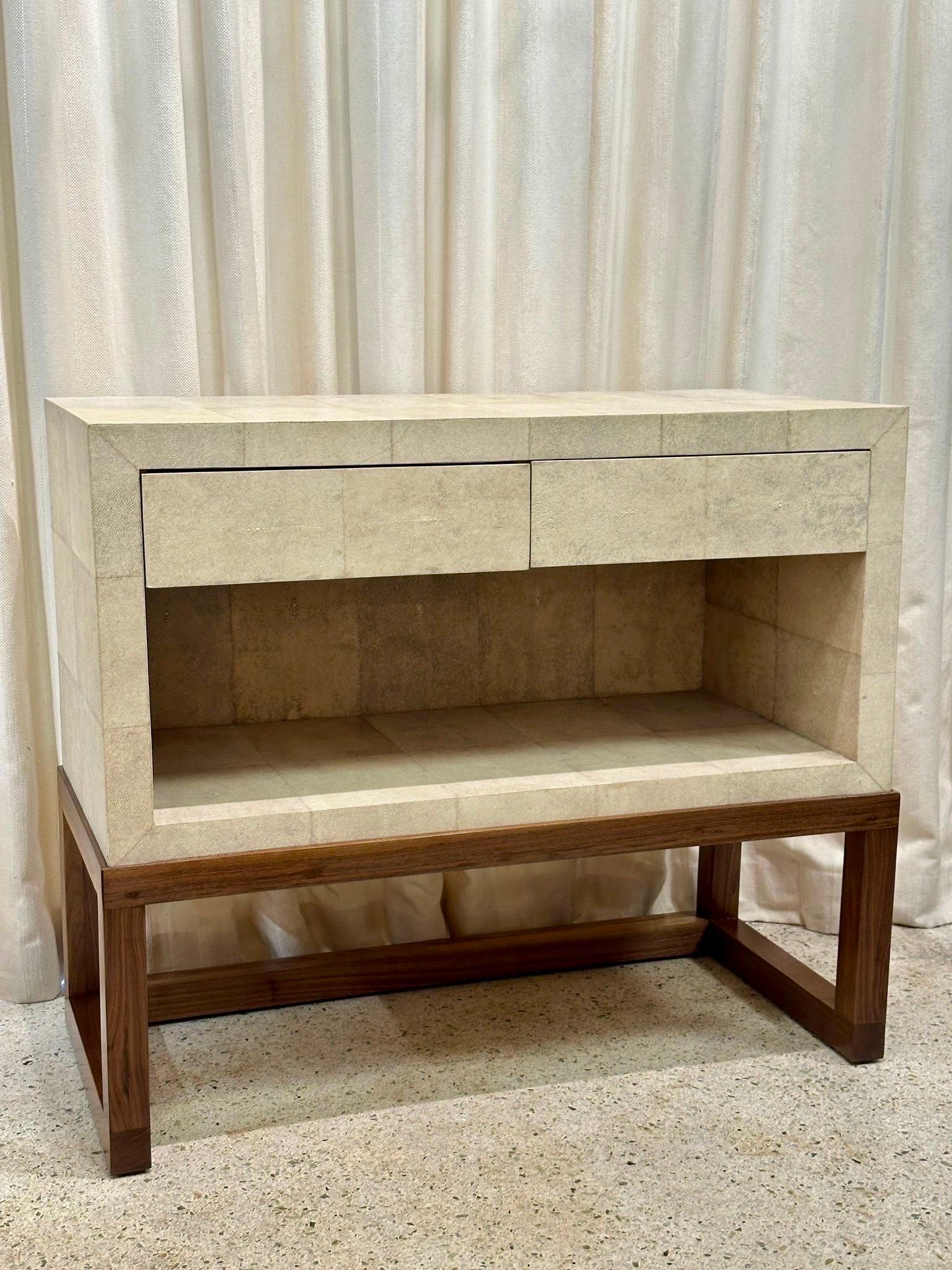 R&Y Augousti Paris - Shagreen Credenza/ Console Cabinet 5