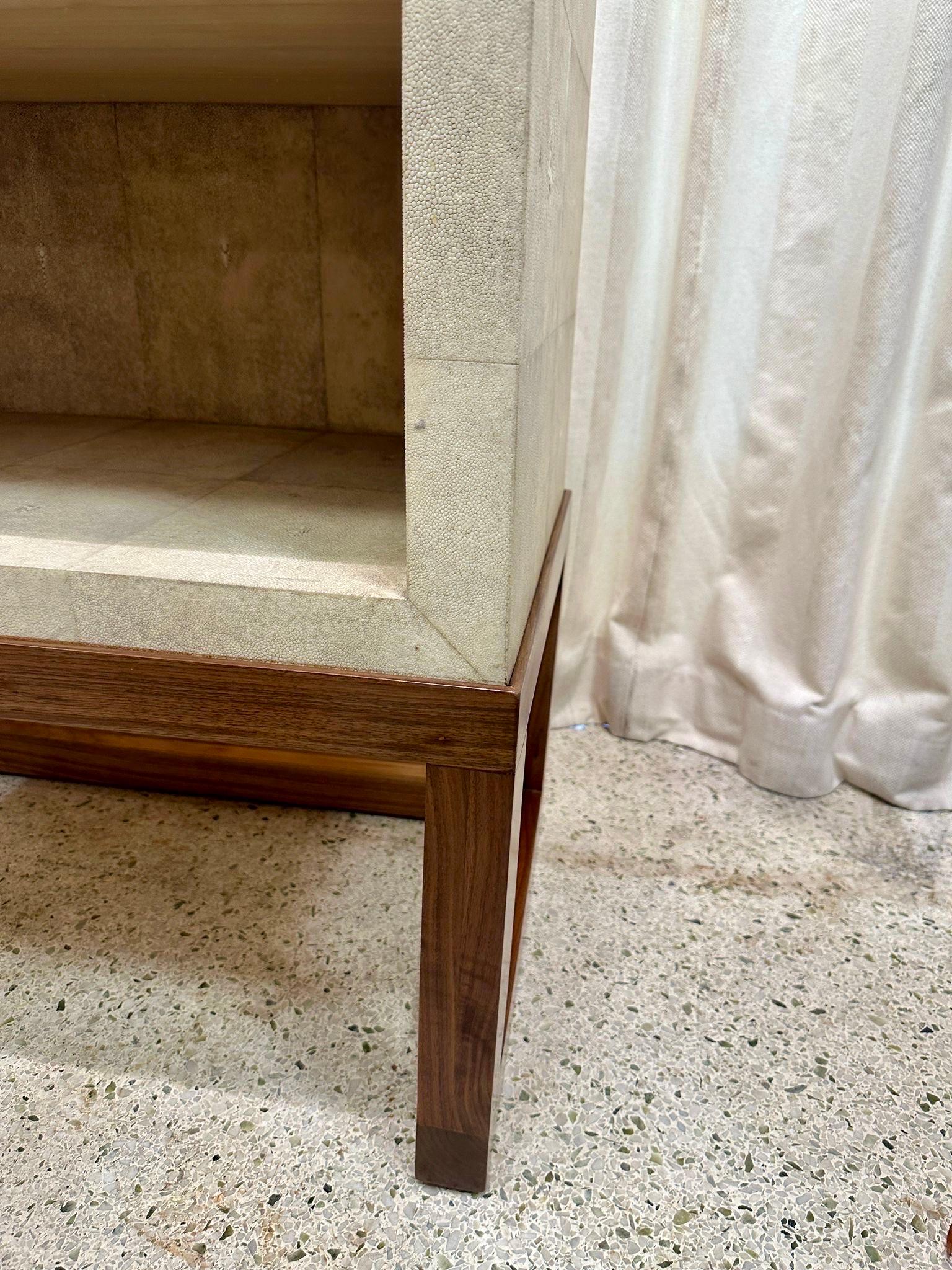 R&Y Augousti Paris - Shagreen Credenza/ Console Cabinet 1