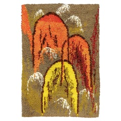 Tapis Rya design abstrait